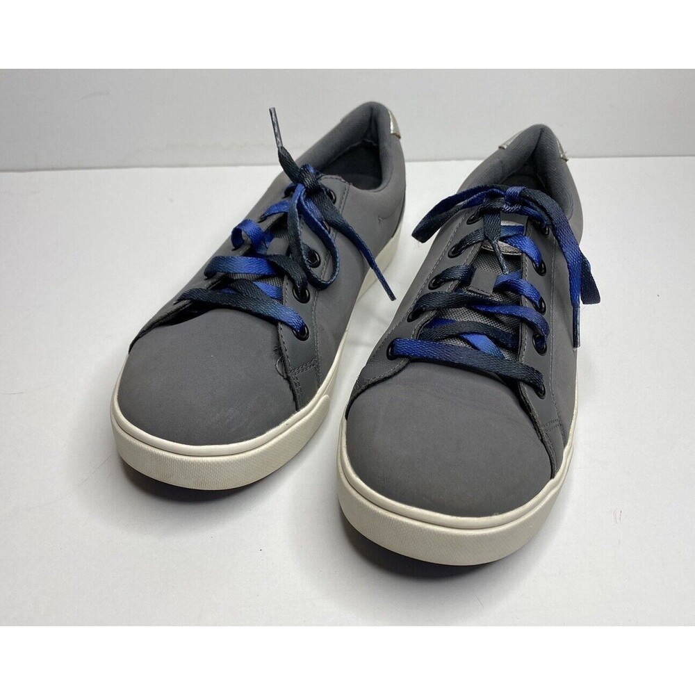 UGG WOMENS ZILO SNEAKER SHOES SIZE 6 GRAY LEATHER